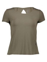 ON RUNNING Koszulka sportowa w kolorze khaki rozmiar: XS. Brązowe koszulki sportowe damskie On Running, xs, bez wzorów, z materiału, bez ramiączek, outdoorowe. Za 114.17 zł.
