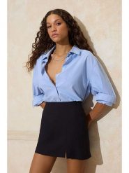 Trendyol Spódnica w kolorze czarnym rozmiar: 34. Czarne spódnice damskie Trendyol, bez wzorów, mini. Za 86.99 zł.