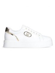 Liu Jo Skórzane sneakersy w kolorze białym rozmiar: 39. Białe obuwie sportowe damskie Liu Jo, bez zapięcia. Za 348.90 zł.