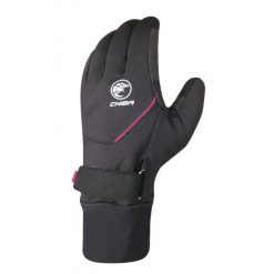 Rękawiczki sportowe unisex Chiba Rain Pro. Czarne rękawiczki damskie CHIBA, bez wzorów. W wyprzedaży za 176.80 zł.