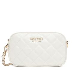 Torebka Nine West. Białe torebki wieczorowe damskie Nine West, bez wzorów, bez dodatków. Za 149.99 zł.