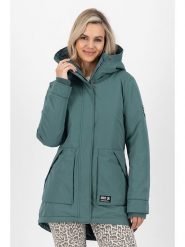 Alife and kickin Parka "FloraAK" w kolorze turkusowym rozmiar: M. Niebieskie parki damskie Alife and Kickin, m, bez kaptura. Za 312.58 zł.