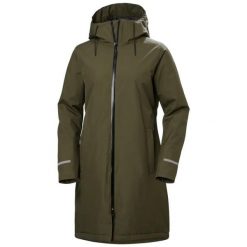 Kurtka damska Helly Hansen Aspire Rain. Zielone kurtki damskie Helly Hansen, xs, bez wzorów, z poliesteru, bez kaptura. Za 884.50 zł.