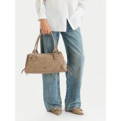 Torebka JENNY. Brązowe torebki klasyczne damskie Jenny, bez dodatków. Za 169.99 zł.