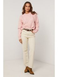 Soft Cashmere Sweter w kolorze jasnoróżowym rozmiar: 36/38. Różowe swetry klasyczne damskie Soft Cashmere, z kaszmiru, bez kołnierzyka. Za 120.45 zł.