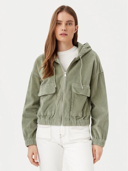 ONLY Bluza Kenzie 15246274 Zielony Regular Fit. Zielone bluzy damskie Only, m, bez wzorów, z bawełny, bez kaptura. Za 149.99 zł.