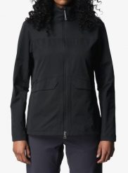 Kurtka softshell damska Houdini Go Jacket. Czarne kurtki damskie Houdini, na jesień, m, bez wzorów, z materiału, bez kaptura. Za 670.99 zł.