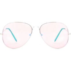 Różowo-Zielone Okulary Stayer. Czerwone okulary przeciwsłoneczne damskie Born2be. Za 39.99 zł.