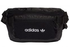 Torebka nerka adidas Premium Essentials Large Waist Bag pojemność 5 L. Czarne nerki i saszetki damskie Adidas, bez wzorów, z materiału. Za 155.90 zł.