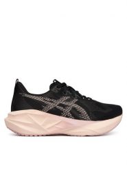 Asics Buty do biegania Novablast 5 1012B765 Czarny. Czarne obuwie sportowe damskie Asics, z meshu, bez zapięcia, do biegania. Za 679.99 zł.