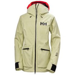 Damska kurtka narciarska Helly Hansen 3.0. Żółte kurtki damskie Helly Hansen, na zimę, bez wzorów, bez kaptura. Za 1,805.00 zł.