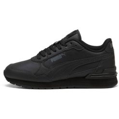 Adidasy Puma St Runner V4 L Jr, Dla obu płci. Czarne obuwie sportowe casual damskie Puma, z materiału, bez zapięcia. Za 325.00 zł.