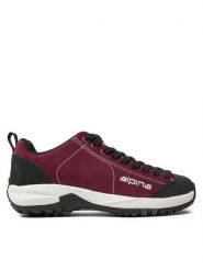 Alpina Trekkingi Diamond 636H-3 Bordowy. Czerwone obuwie trekkingowe damskie Alpina, ze skóry, bez zapięcia. Za 309.99 zł.