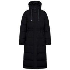 Trespass Colter - Damska kurtka przeciwdeszczowa w kolorze czarnym. Czarne kurtki damskie Trespass, bez wzorów, z puchu, bez kaptura. W wyprzedaży za 493.15 zł.