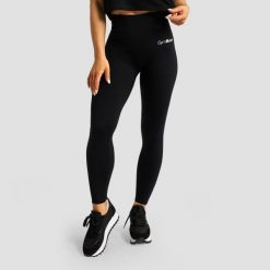 Legginsy GymBeam Limitless. Czarne legginsy damskie GYMBEAM, bez wzorów. Za 139.99 zł.