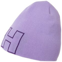 Czapka na zimę unisex Helly Hansen Outline Beanie. Fioletowe czapki damskie Helly Hansen, na zimę, bez wzorów. Za 69.99 zł.