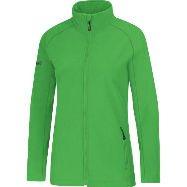 Kurtka Jako femme softshell Team. Zielone kurtki damskie JAKO, m, bez wzorów, z elastanu, z kapturem. Za 439.50 zł.