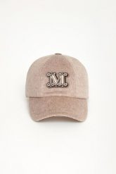 Czapka z daszkiem damska kaszmirowa Ordine MAX MARA ACCESSORI. Czapki z daszkiem damskie Max Mara Accessori, bez wzorów, z kaszmiru. Za 1,679.00 zł.