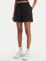 Reebok Szorty sportowe Jacqueline RK25500CCW Czarny Regular Fit. Czarne spodenki sportowe damskie Reebok, xs, bez wzorów, z bawełny. Za 99.99 zł.