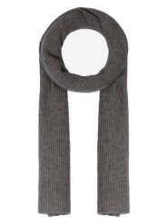 Perfect Cashmere Kaszmirowy szal "Louane" w kolorze antracytowym - 180 x 30 cm rozmiar: onesize. Czarne szaliki damskie Perfect Cashmere, bez wzorów, z kaszmiru. Za 434.99 zł.