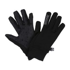 Regatta Grippy Gloves II, Rozmiar 9AB. Czarne rękawiczki damskie Regatta, bez wzorów. Za 156.00 zł.