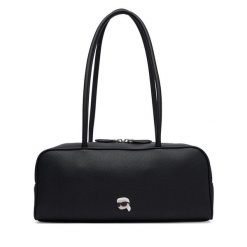 Torebka KARL LAGERFELD. Czarne torebki klasyczne damskie KARL LAGERFELD, bez dodatków. Za 849.99 zł.