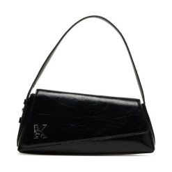 Torebka Karl Lagerfeld Jeans. Czarne torebki klasyczne damskie Karl Lagerfeld Jeans, z jeansu, bez dodatków. Za 949.99 zł.