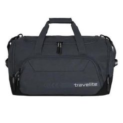 Torba podróżna travelite Kick Off M. Szare torby podróżne Travelite, bez wzorów, z materiału. Za 245.50 zł.