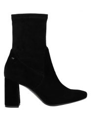 Wojas Skórzane botki w kolorze czarnym rozmiar: 40. Czarne botki damskie Wojas, z materiału, eleganckie, bez obcasa, bez zapięcia. Za 386.95 zł.