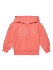 Gap Bluza 741310-03 Koralowy Relaxed Fit. Pomarańczowe bluzy dziewczęce GAP, bez wzorów, z bawełny, bez ramiączek, bez kaptura. Za 169.99 zł.
