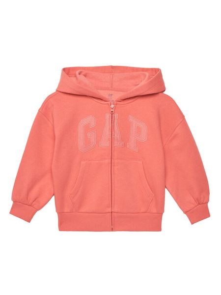 Gap Bluza 741310-03 Koralowy Relaxed Fit. Pomarańczowe bluzy dziewczęce GAP, bez wzorów, z bawełny, bez ramiączek, bez kaptura. Za 149.99 zł.
