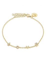 Tamaris Bransoletka z cyrkoniami rozmiar: onesize. Bransoletki damskie Tamaris, srebrne. Za 130.99 zł.