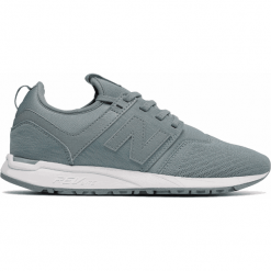 New Balance WRL247SQ. Szare obuwie sportowe damskie New Balance, z materiału. W wyprzedaży za 179.99 zł.