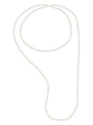 Pearline Naszyjnik w kolorze białym z perłami - dł. 120 cm rozmiar: onesize. Białe naszyjniki damskie Pearline, z perłą. Za 869.99 zł.