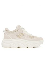 Liu Jo Sneakersy Steffy 01 BF5061 PX239 Écru. Obuwie sportowe damskie Liu Jo, ze skóry, bez zapięcia. Za 529.99 zł.