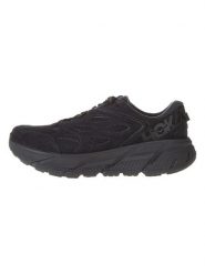 HOKA ONE ONE Buty "Clifton L Suede" w kolorze czarnym do biegania rozmiar: 40. Czarne obuwie sportowe damskie Hoka One One, do biegania. Za 377.74 zł.