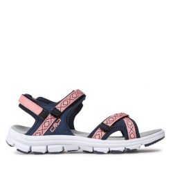 Sandały CMP. Czerwone sandały damskie CMP, bez wzorów, bez obcasa, bez zapięcia. Za 129.99 zł.