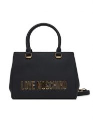 LOVE MOSCHINO Torebka JC4022PP1NKD0000 Czarny. Czarne torebki klasyczne damskie Love Moschino, ze skóry, bez dodatków. Za 759.99 zł.