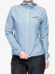 Kurtka przeciwdeszczowa damska Inov-8 Stormshell FZ V2. Niebieskie kurtki damskie Inov-8, m, bez wzorów, z materiału, bez kaptura. Za 579.99 zł.