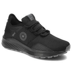Czarne Sneakersy Big Star Damskie Buty Sportowe. Czarne obuwie sportowe casual damskie Big Star, z materiału, trekkingowe. Za 199.00 zł.