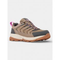 Buty Damskie Columbia Strata Trail Low WP. Brązowe obuwie trekkingowe damskie Columbia, bez zapięcia. Za 339.00 zł.