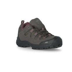 Trespass Mitzi Low Cut - damskie buty turystyczne, kawowe. Brązowe obuwie trekkingowe damskie Trespass, z materiału, przed kostkę, bez zapięcia. Za 308.70 zł.
