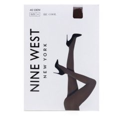 Rajstopy Nine West. Brązowe rajstopy Nine West, bez wzorów. Za 29.99 &#122;&#322;.