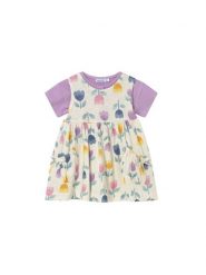 Mayoral Sukienka codzienna 1922 Kolorowy Regular Fit. Sukienki dziewczęce Mayoral, bez wzorów, z bawełny, bez ramiączek, proste. Za 149.99 zł.