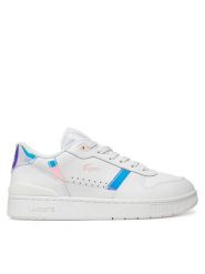 Lacoste Sneakersy 7-48SFA0037 Biały. Białe obuwie sportowe damskie Lacoste, ze skóry, bez zapięcia. Za 499.99 zł.
