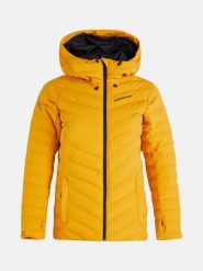 Kurtka Peak Performance Damska W Frost Ski Jacket. Żółte kurtki sportowe damskie Peak Performance, l, bez wzorów, z poliesteru, bez kaptura. Za 1,479.00 zł.