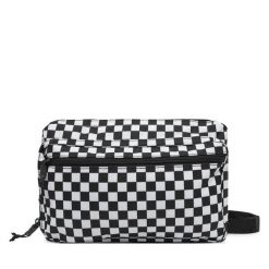 Torebka Vans. Czarne listonoszki damskie Vans, bez wzorów, bez dodatków. Za 149.99 zł.