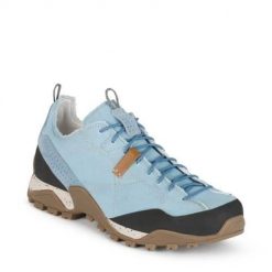 Buty trekkingowe damskie Aku Nativa Canvas. Brązowe obuwie trekkingowe damskie Aku, z materiału, bez zapięcia. Za 399.00 zł.