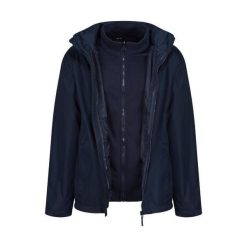 Kurtka Regatta Classic 3-in-1. Niebieskie kurtki damskie Regatta, bez wzorów, bez kaptura. Za 355.00 zł.