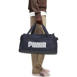 Torba Puma Challenger Small Sports Bag 35L. Niebieskie torby sportowe Puma, bez wzorów, z materiału. Za 290.00 zł.